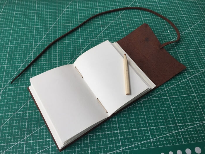 How to Make a Leather Journal, Handmade Leather Journal Tutorial