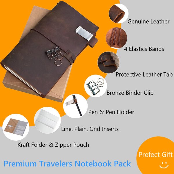 Deluxe Travelers Notebook Pack